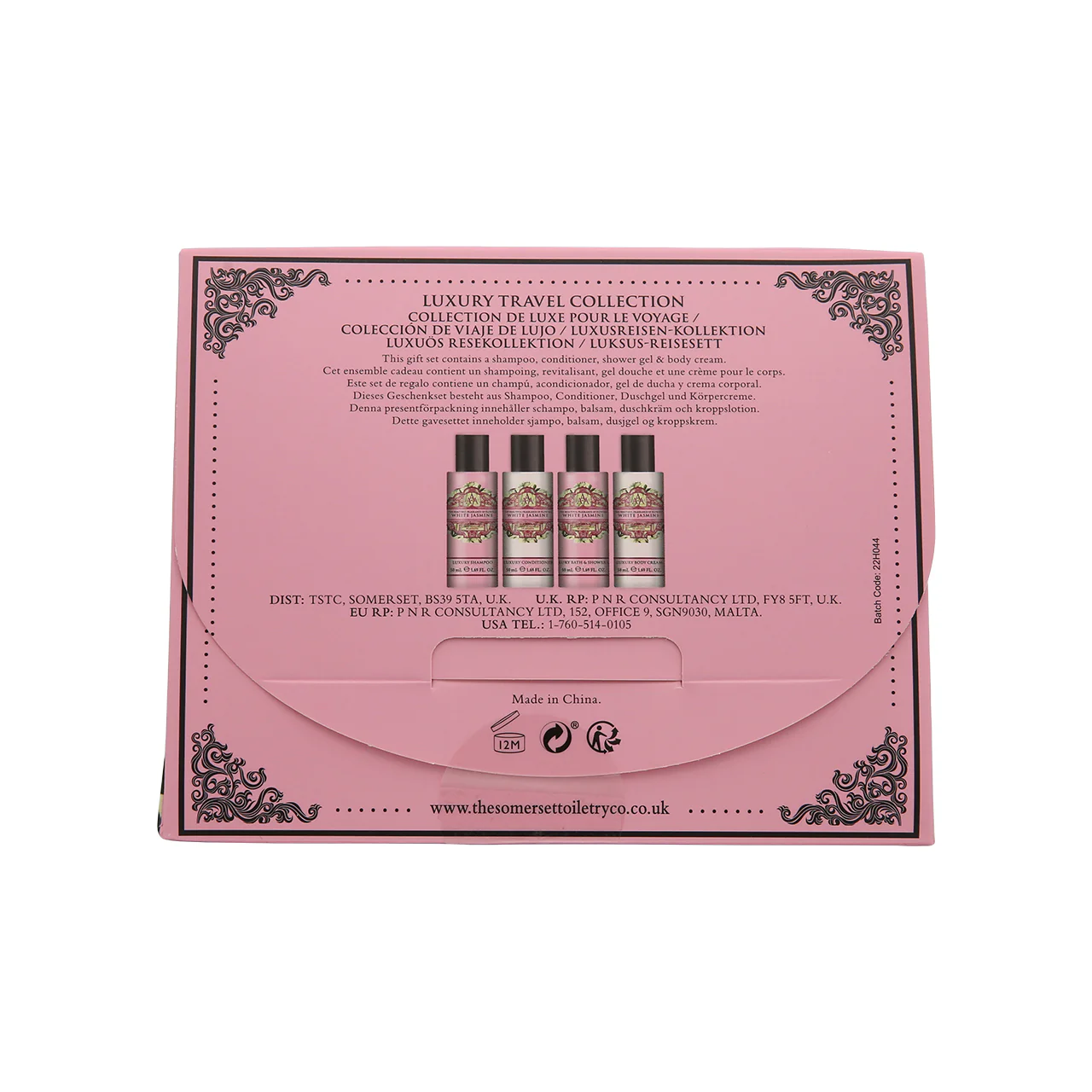 Aomas Artesanales de Antigua Travel Collection - White Jasmine 4pcs - Image 3