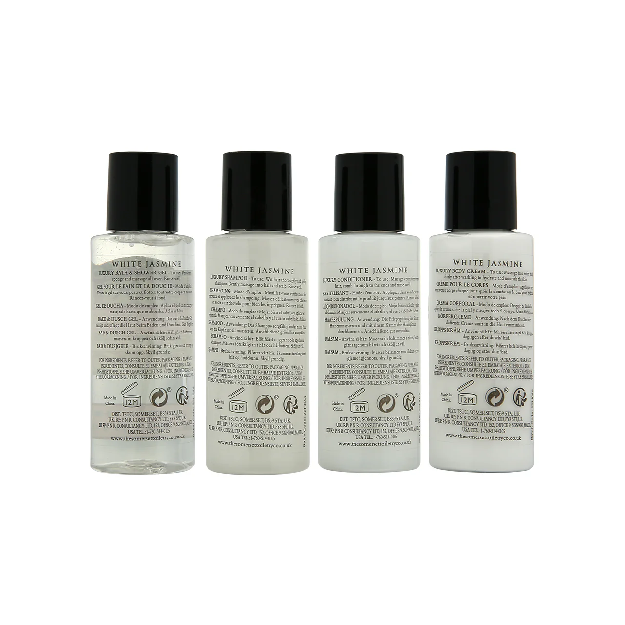 Aomas Artesanales de Antigua Travel Collection - White Jasmine 4pcs - Image 5
