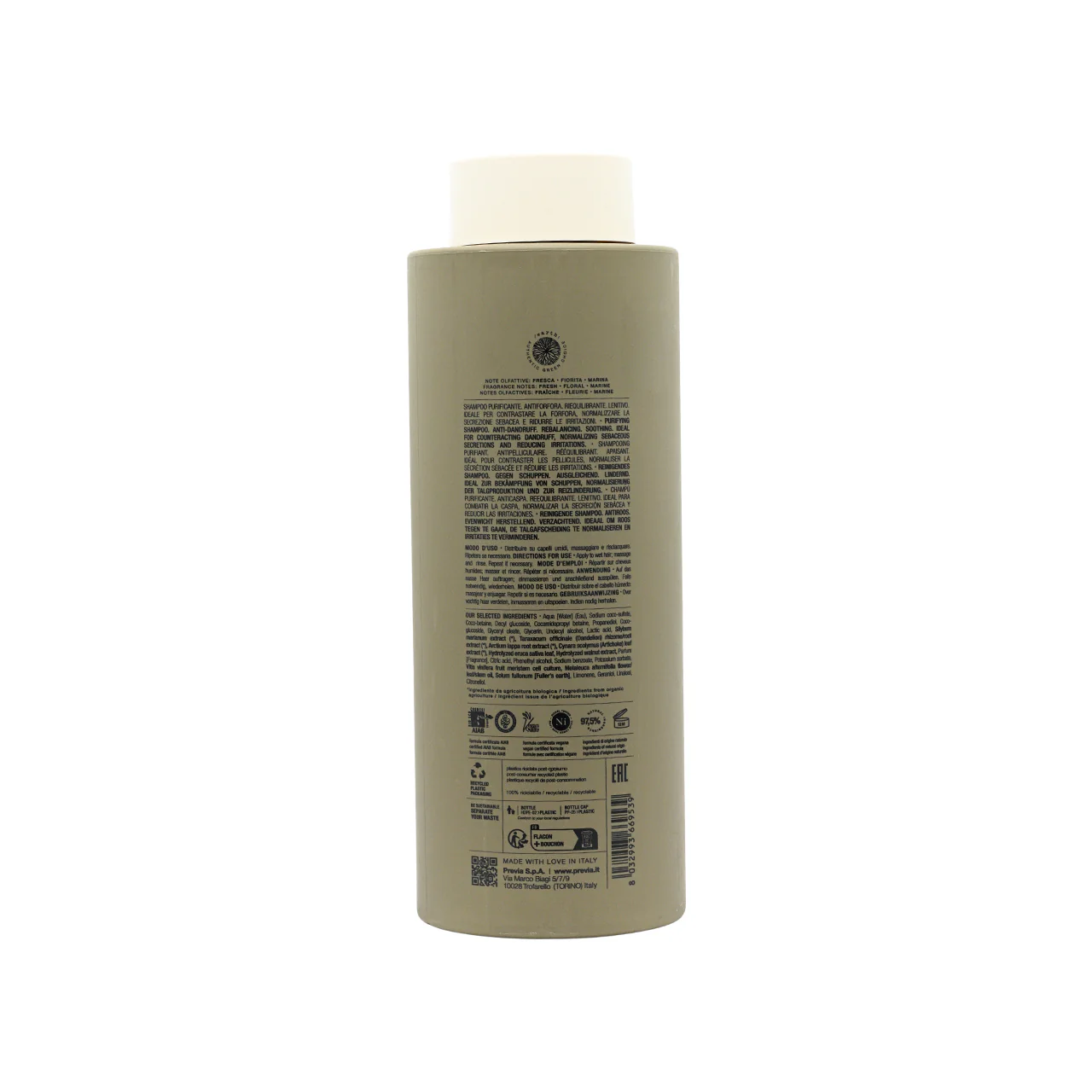 Previa Purifying Shampoo 1000ml - Image 2