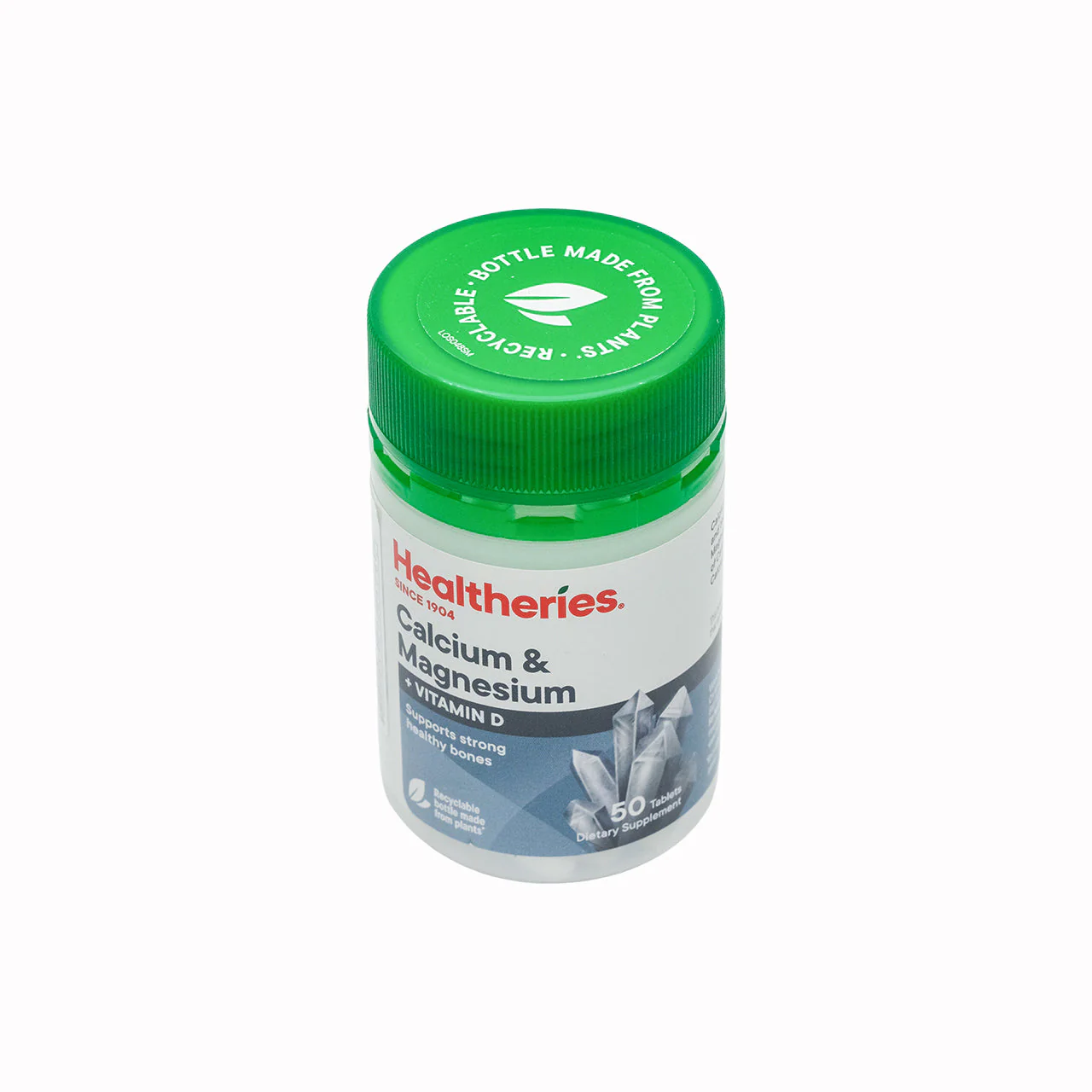 Healtheries Calcium + Magnesium + Vit D 50 Tablets - Image 4