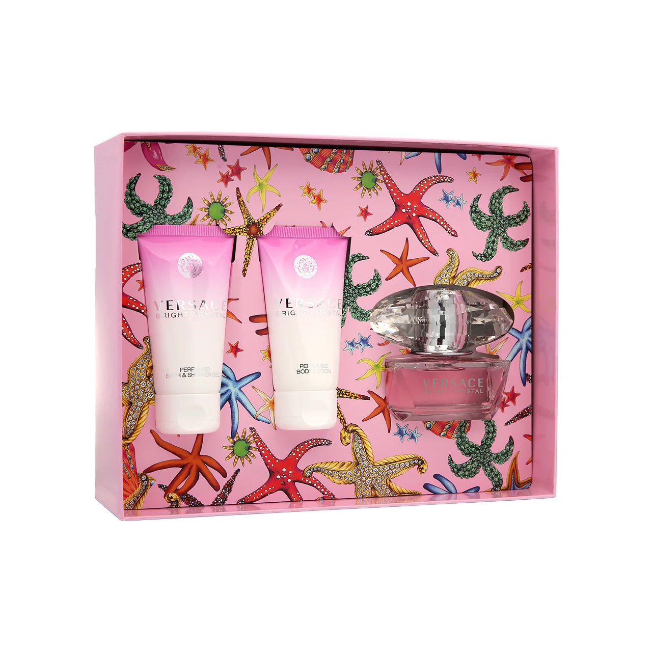 Versace Bright Crystal Eau de Toilette Set 3pcs - Image 4