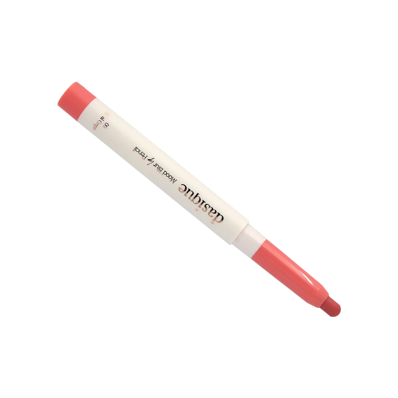 Dasique Mood Blur Lip Pencil (#09 Coral Crepe) 0.9g - Image 4