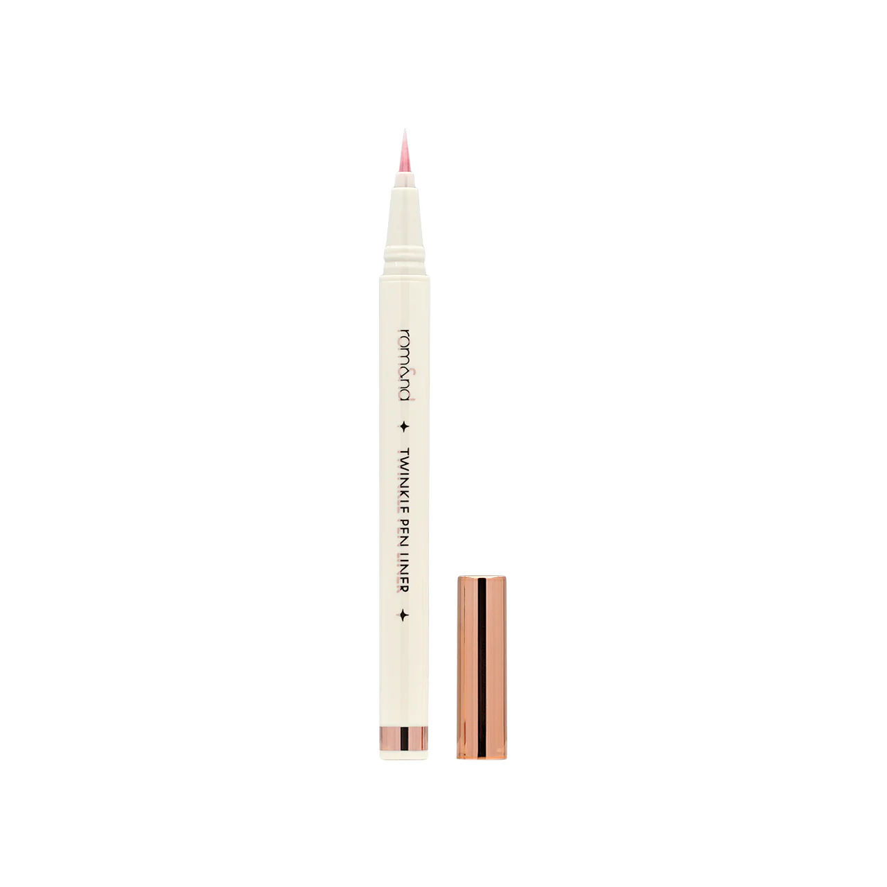 Rom&nd Twinkle Pen Liner #03 Rosy Sparkle 1pc - Image 3