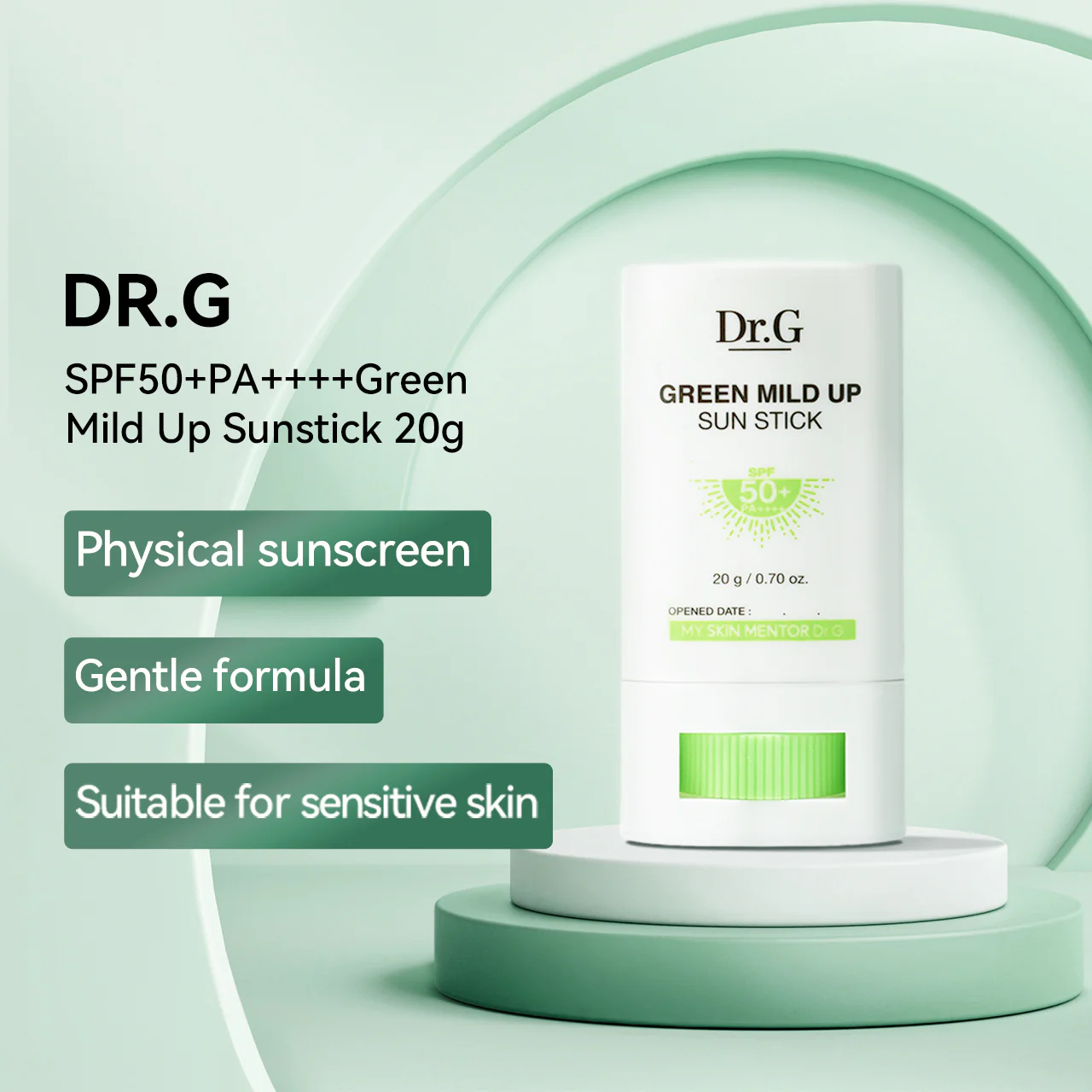 Dr.G SPF50+PA++++Green Mild Up Sunstick 20g