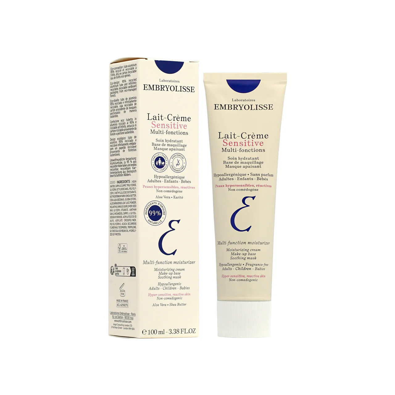Embryolisse Lait-Crème Sensitive 100ml