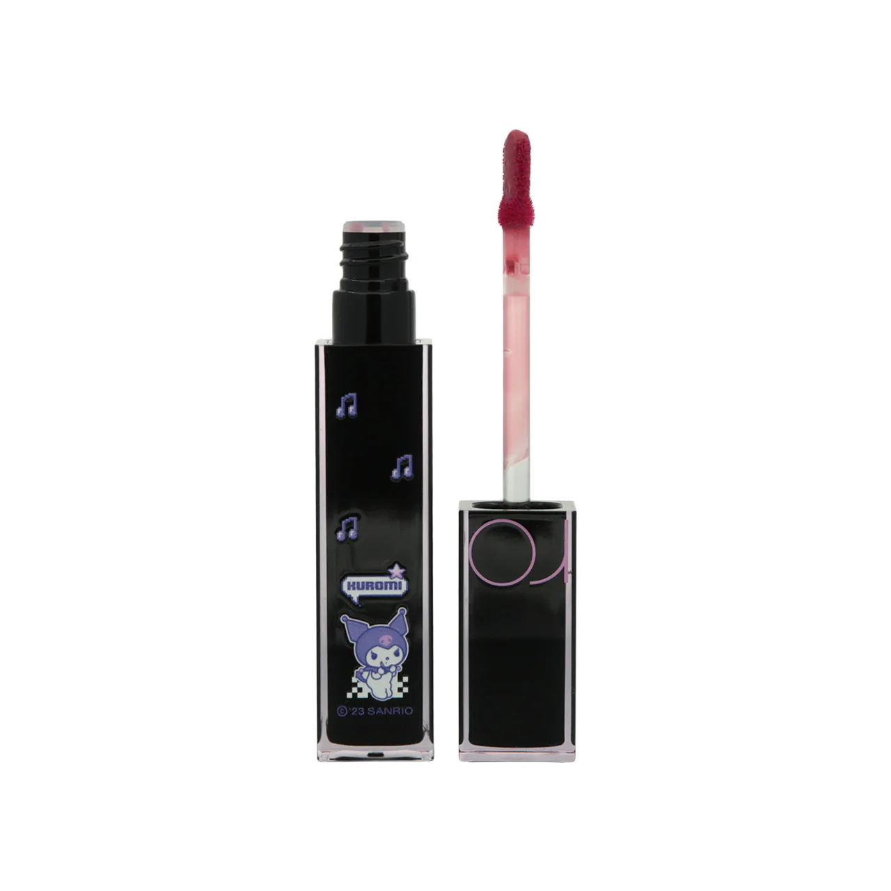 Rom&nd Sanrio Kuromi Dewyful Water Tint  #13 Custard mauve 1pc - Image 3