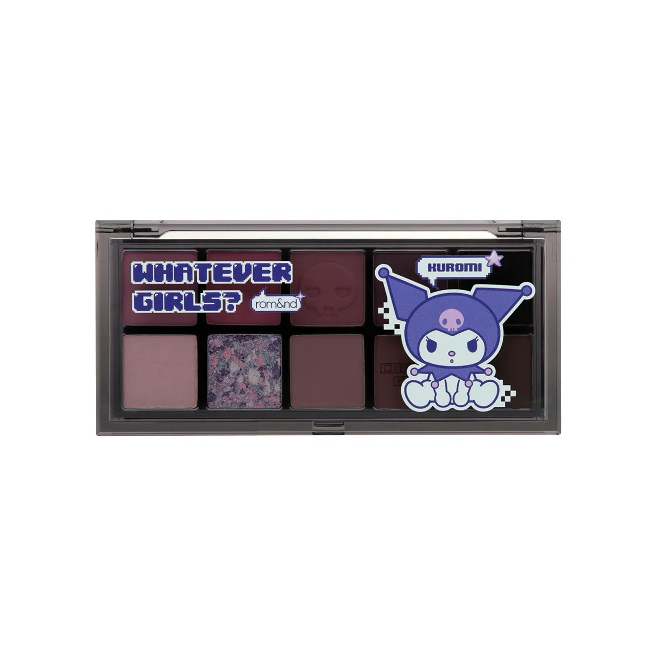 Rom&nd Sanrio Kuromi Better Than Palette #11 Cheeky Cheeky Garden  8.5g - Image 2