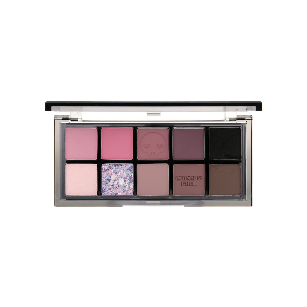 Rom&nd Sanrio Kuromi Better Than Palette #11 Cheeky Cheeky Garden  8.5g - Image 3
