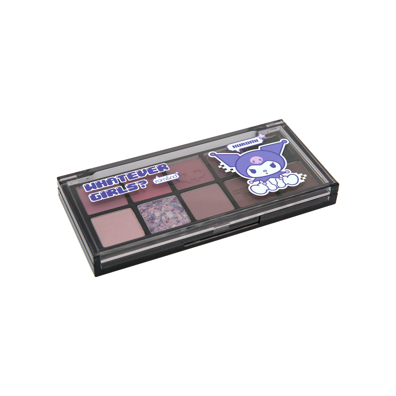 Rom&nd Sanrio Kuromi Better Than Palette #11 Cheeky Cheeky Garden  8.5g - Image 4