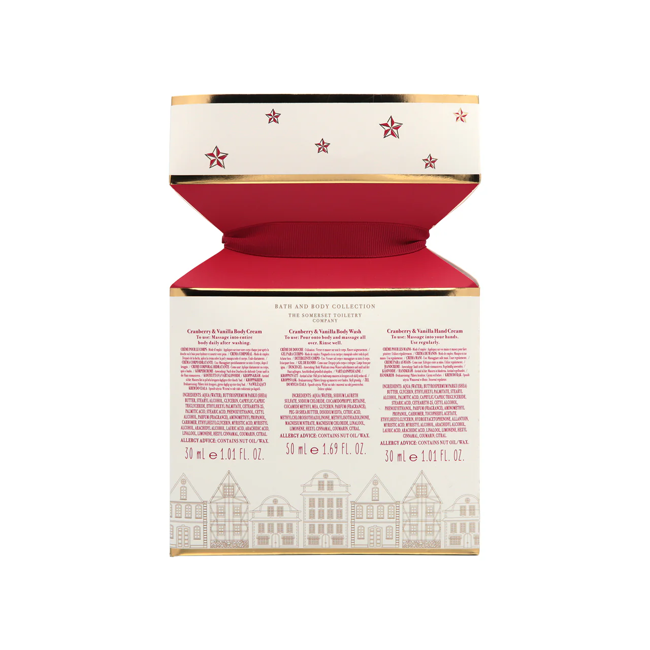 The Somerset Toiletry Company Festive Pamper Set – Cranberry and Vanilla 4pcs - Image 3