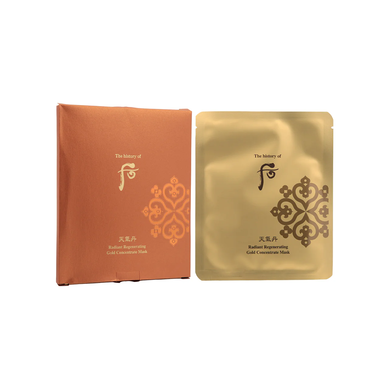 The History of Woo Radiant Regenerating Gold Concentrate Mask 1pc