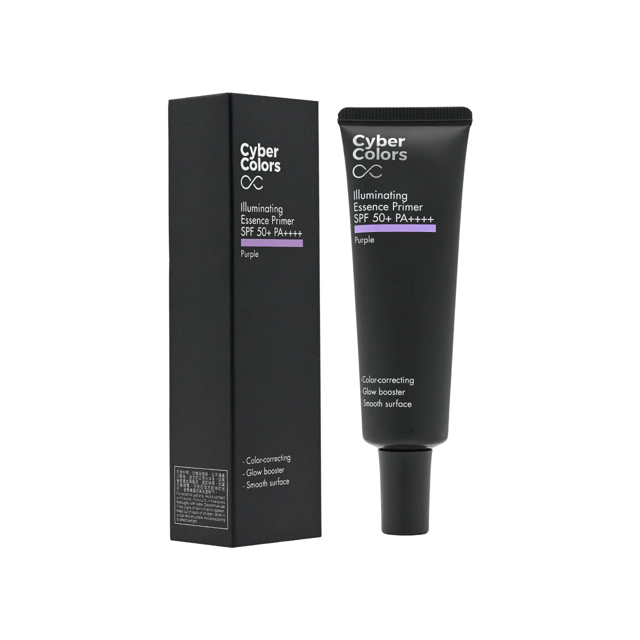 Cyber Colors SPF50+ PA ++++ Illuminating Essence Primer #Purple 30ml