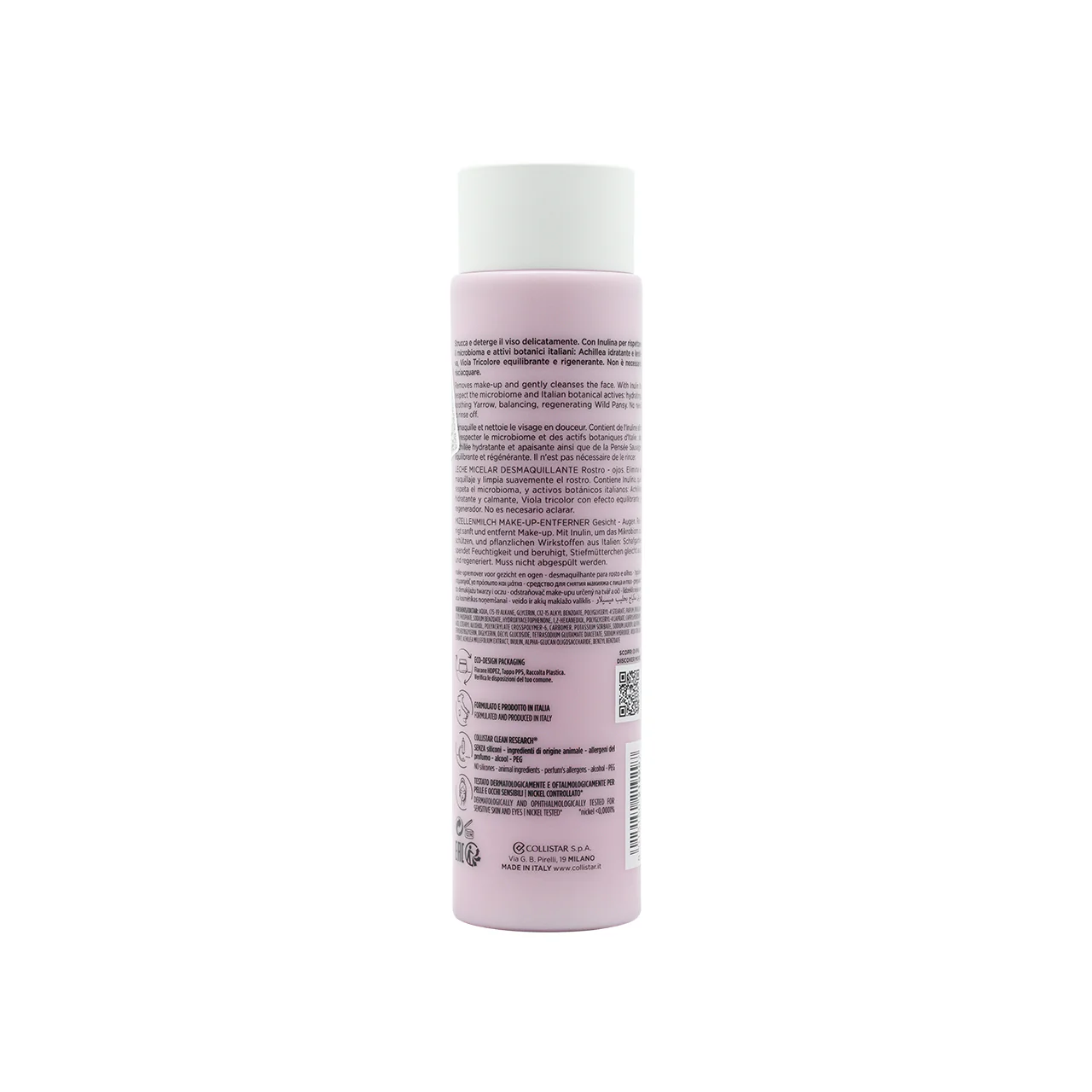 Collistar Make Up Removing Micellar Milk 250ML - Image 2