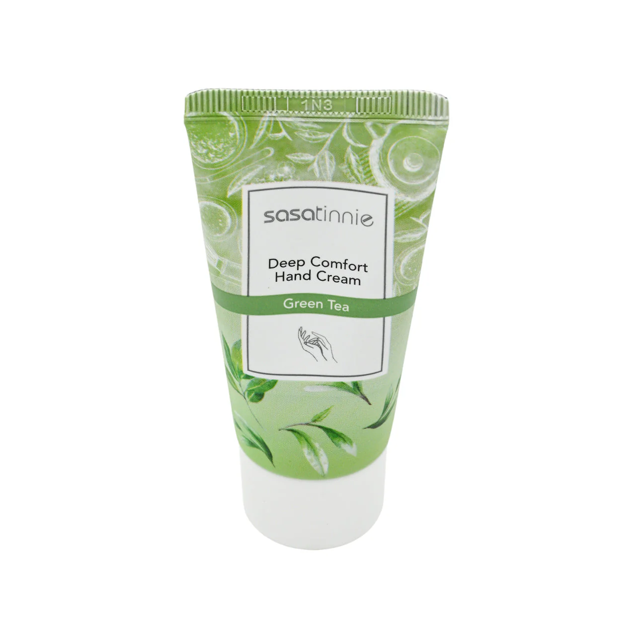 Sasatinnie Deep Comfort Hand Cream Green Tea 30ml - Image 3