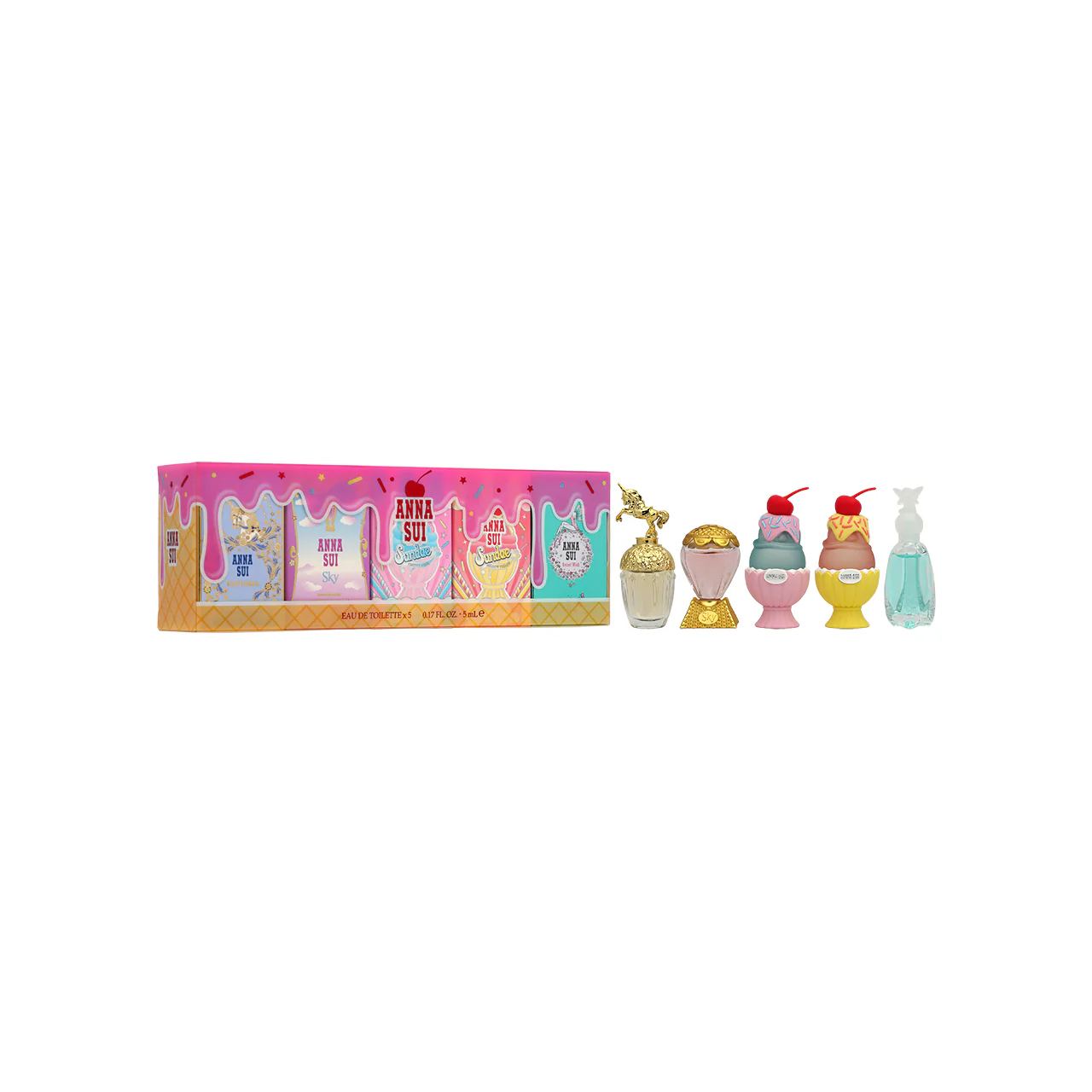 Anna Sui Compact Mini Set 5pcs