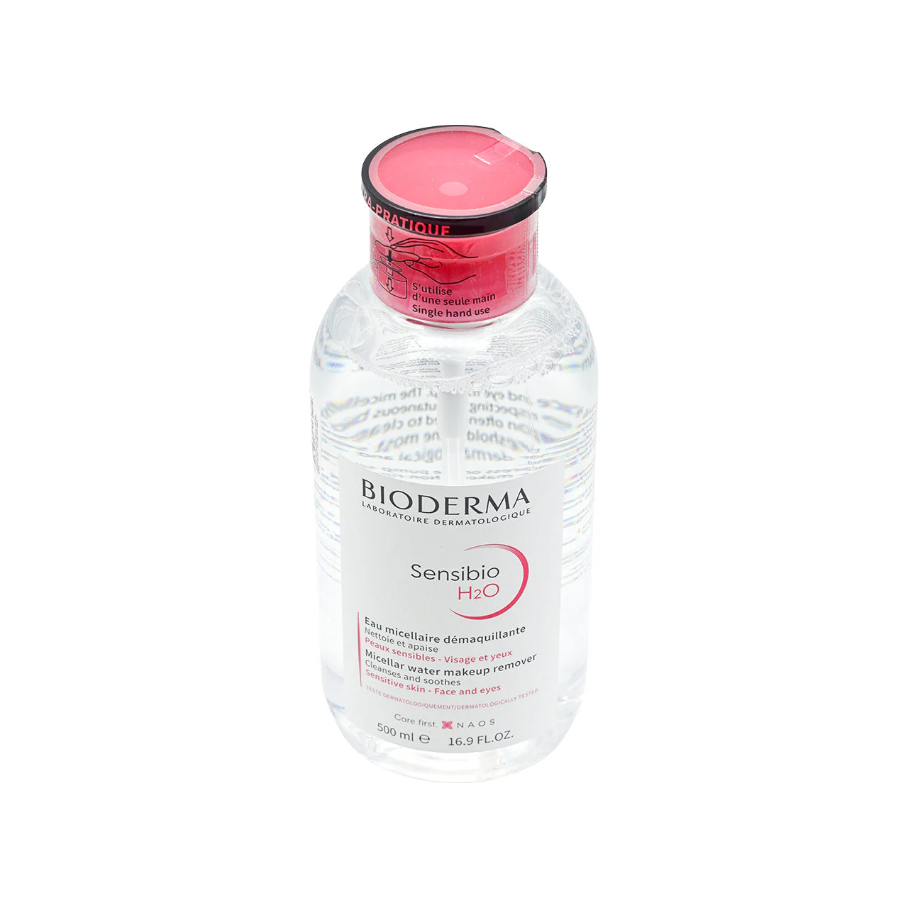 Bioderma Sensibio H2O with pump 500ml - Image 3
