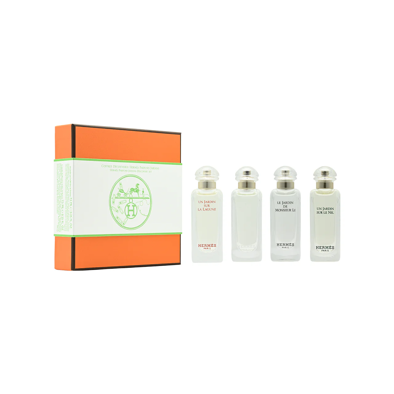 Hermès Jardins Eau De Toilette Miniarure Set 4pcs
