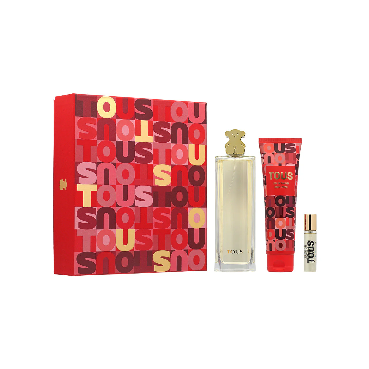 Tous Gold Eau De Parfum Spray Set 3pcs