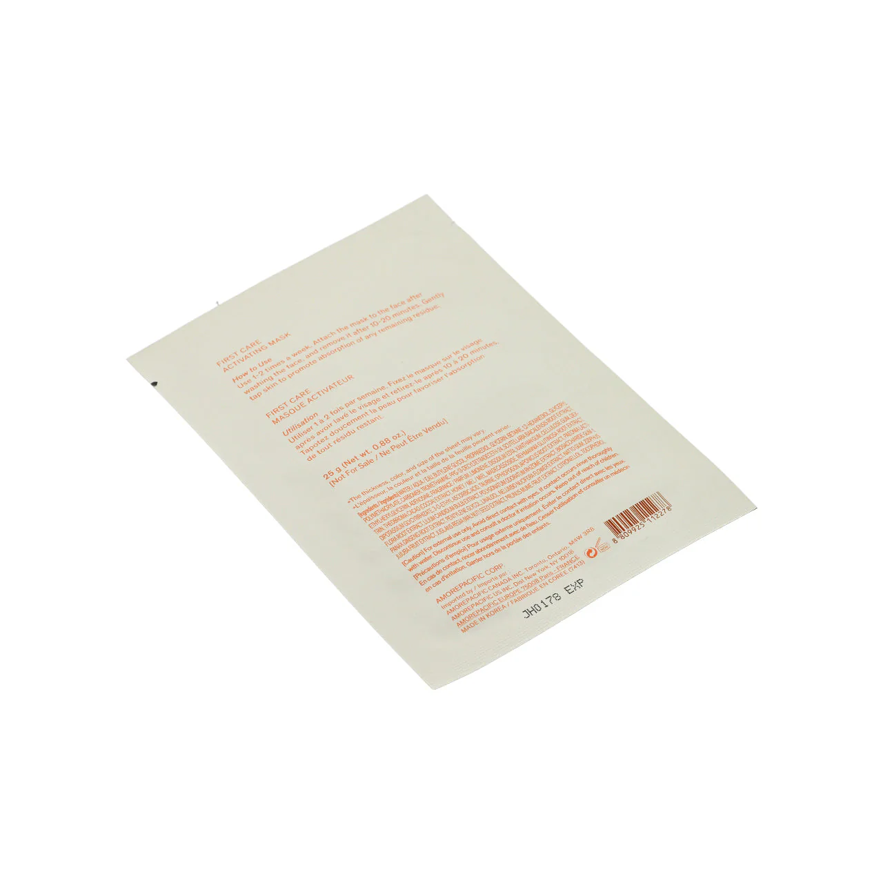 Sulwhasoo First Care Activating Mask 25g x 1pc - Image 5