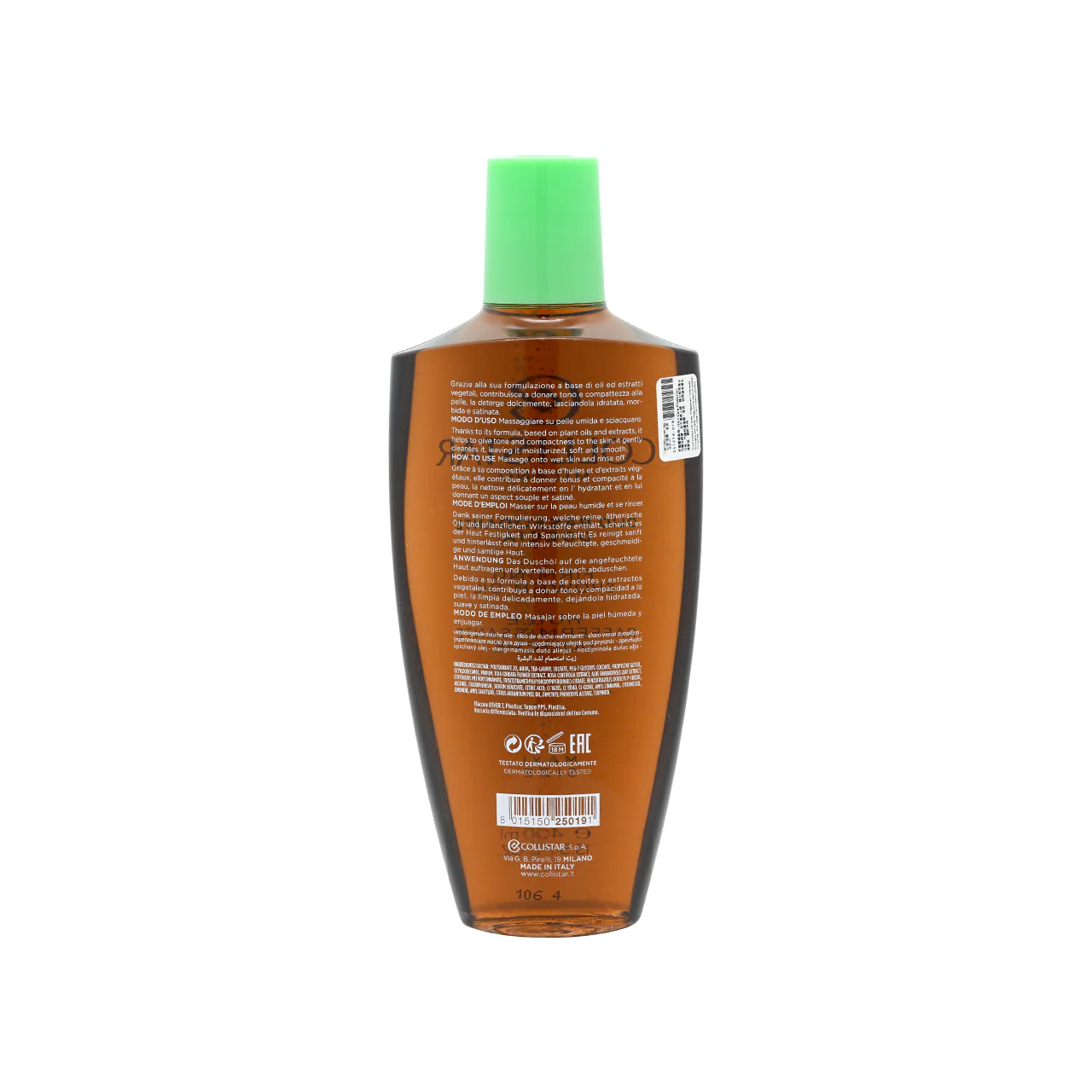 Collistar Firming Showe Oil 400ml - Image 2