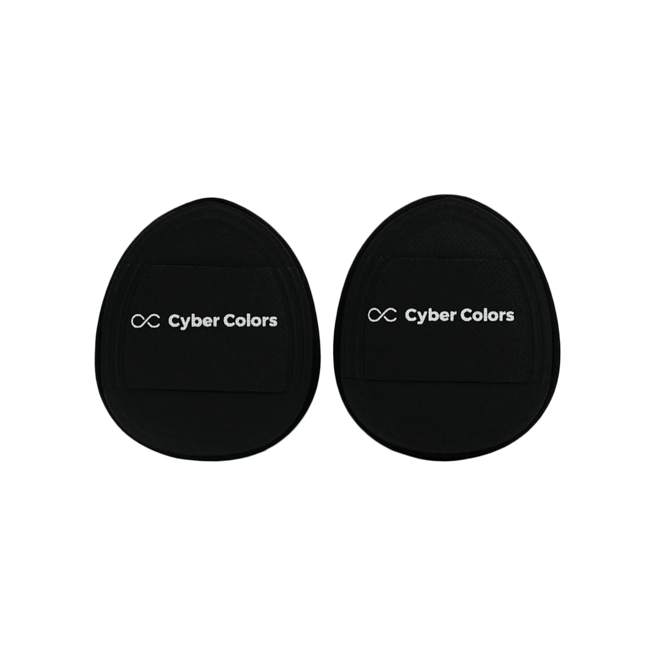 Cyber Colors Airy Touch Finger Puff Black 2pcs - Image 2