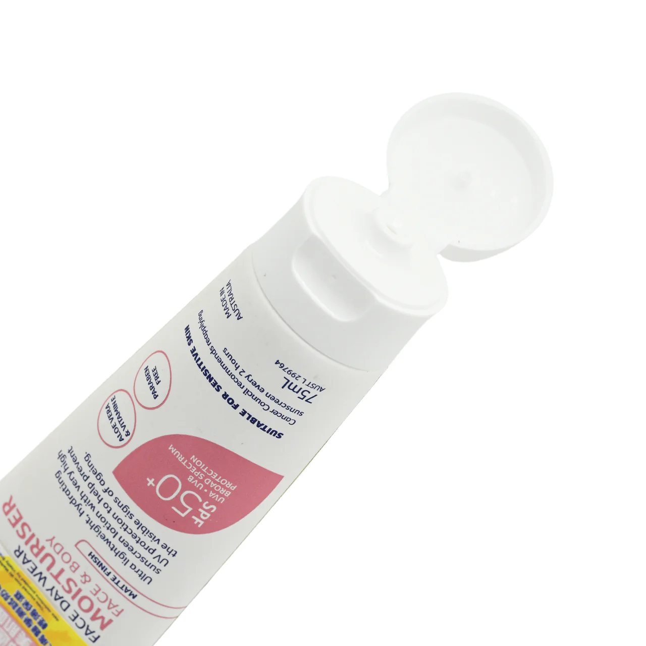 Cancer Council SPF50+ Moisturiser For Face & Body 75ml - Image 4