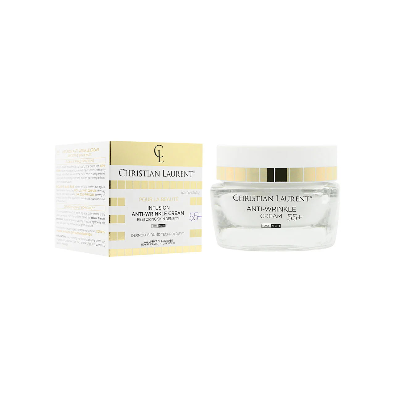 Christian Laurent Anti-Wrinkle Cream 55+ 50ml