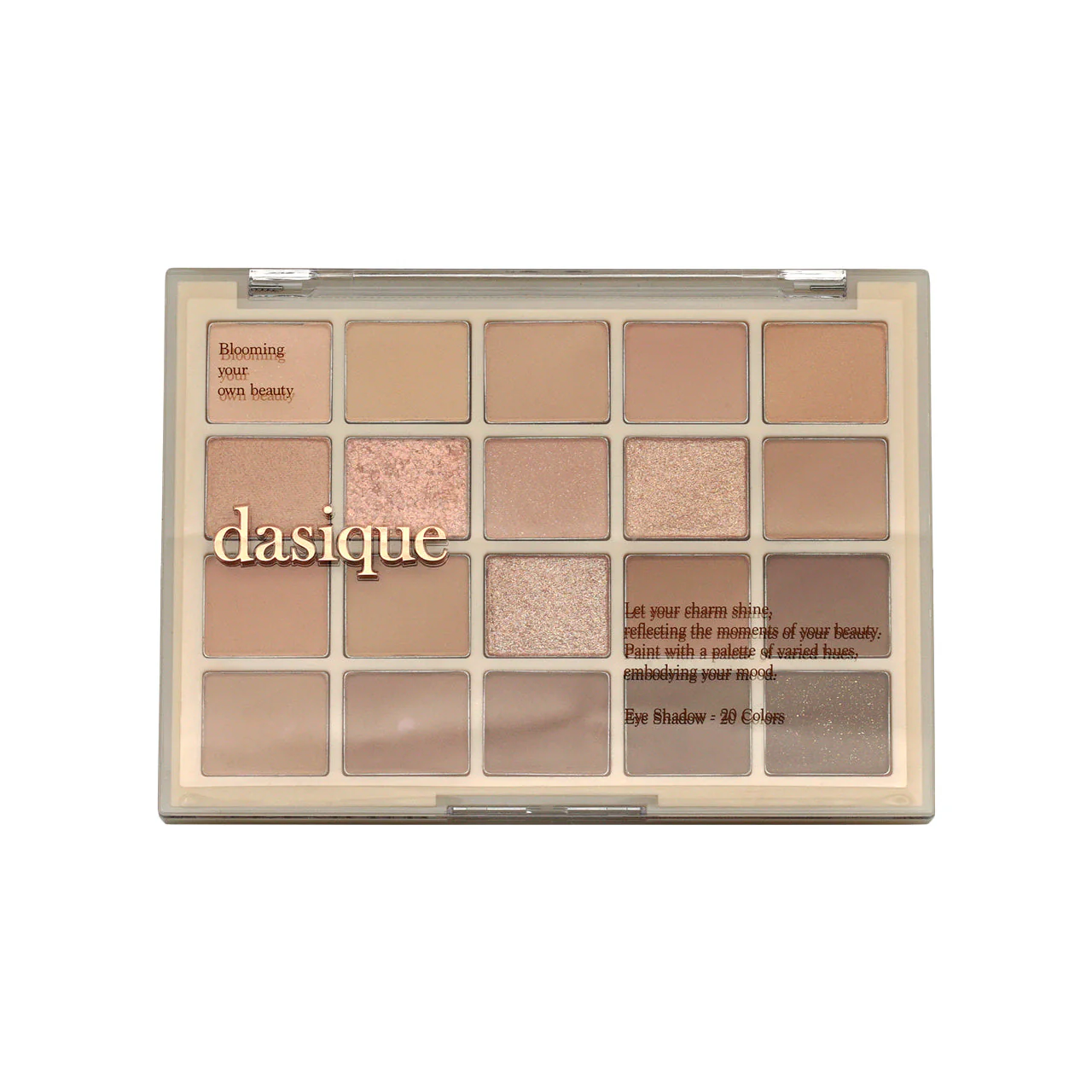 Dasique Vegan Mood Shadow Palette #01 Warm Basic 10.5g - Image 2