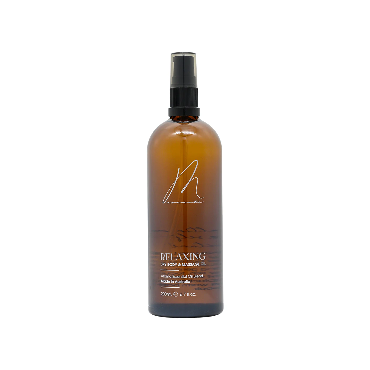 Muse Note Relaxing Dry Body & Massage Oil 200ml - Image 2