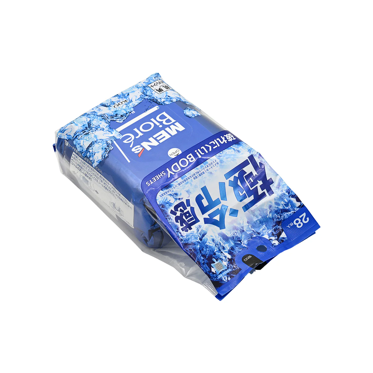 Biore Men's Body Sheet - Ex Cool 28pcs - Image 5