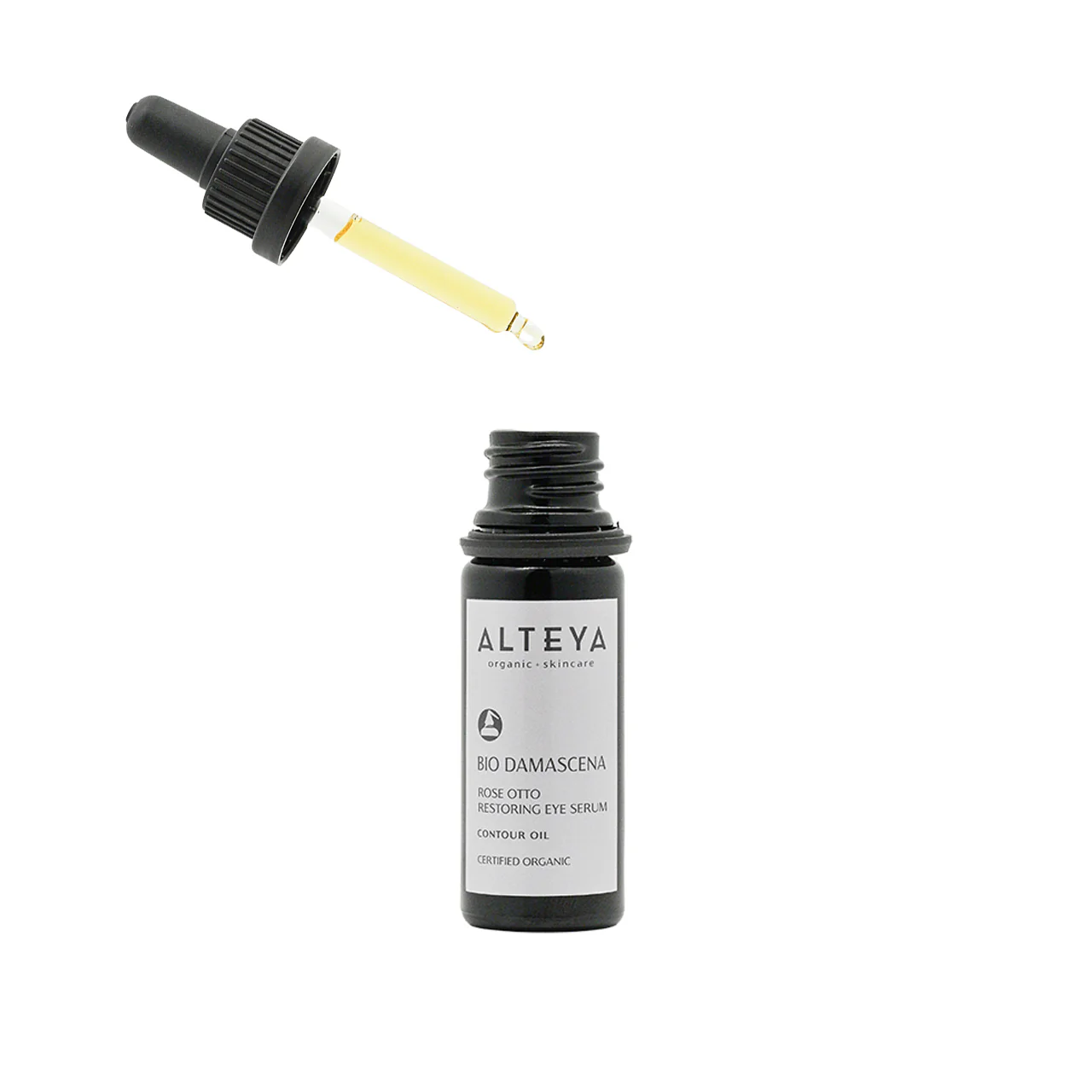Alteya Organics Organic Rose Otto Restoring Eye Serum 10ml - Image 4