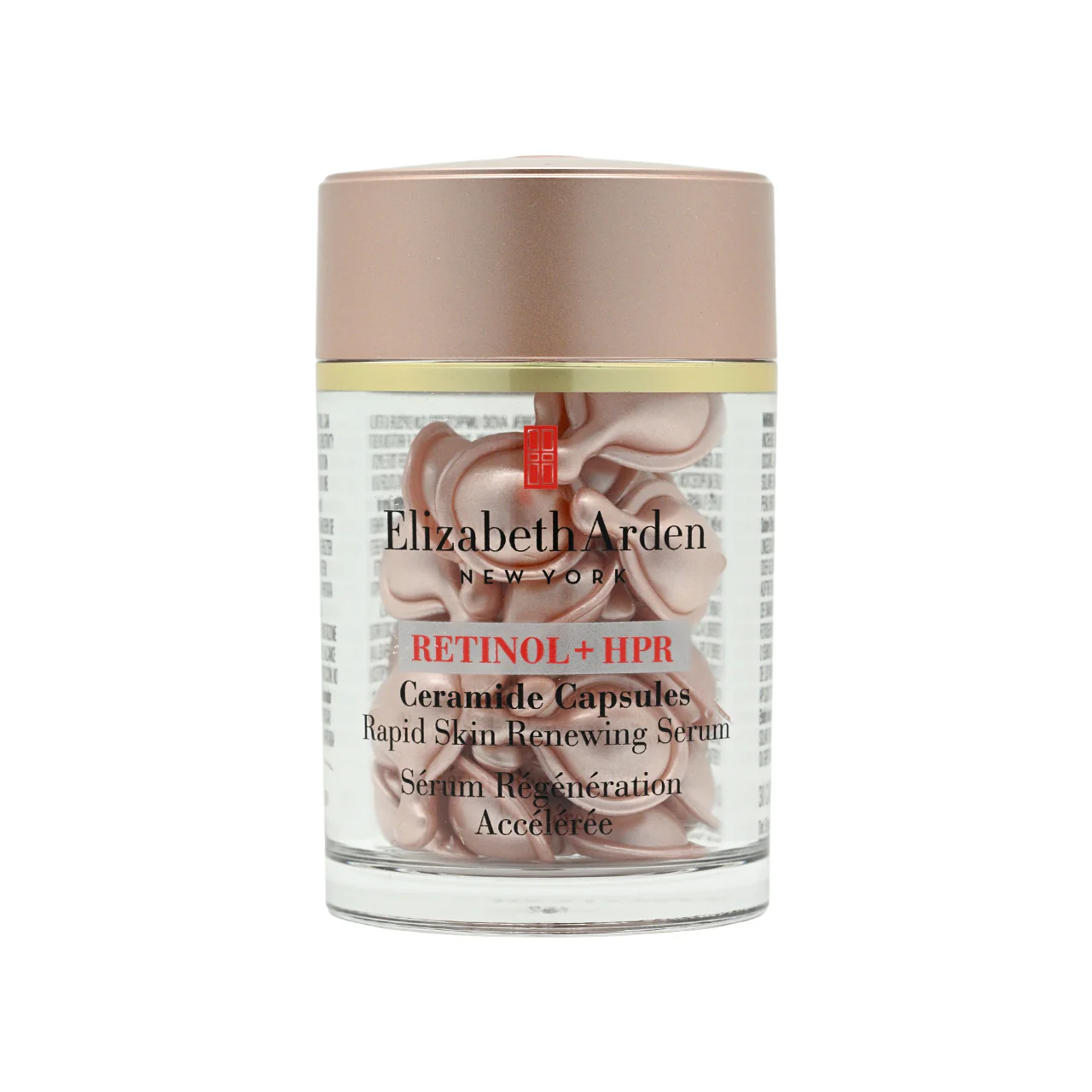Elizabeth Arden Retinol + HPR Ceramide Capsules Rapid Skin Renewing Serum 30 capsules - Image 2