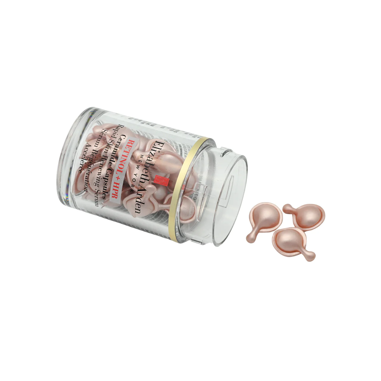 Elizabeth Arden Retinol + HPR Ceramide Capsules Rapid Skin Renewing Serum 30 capsules - Image 4