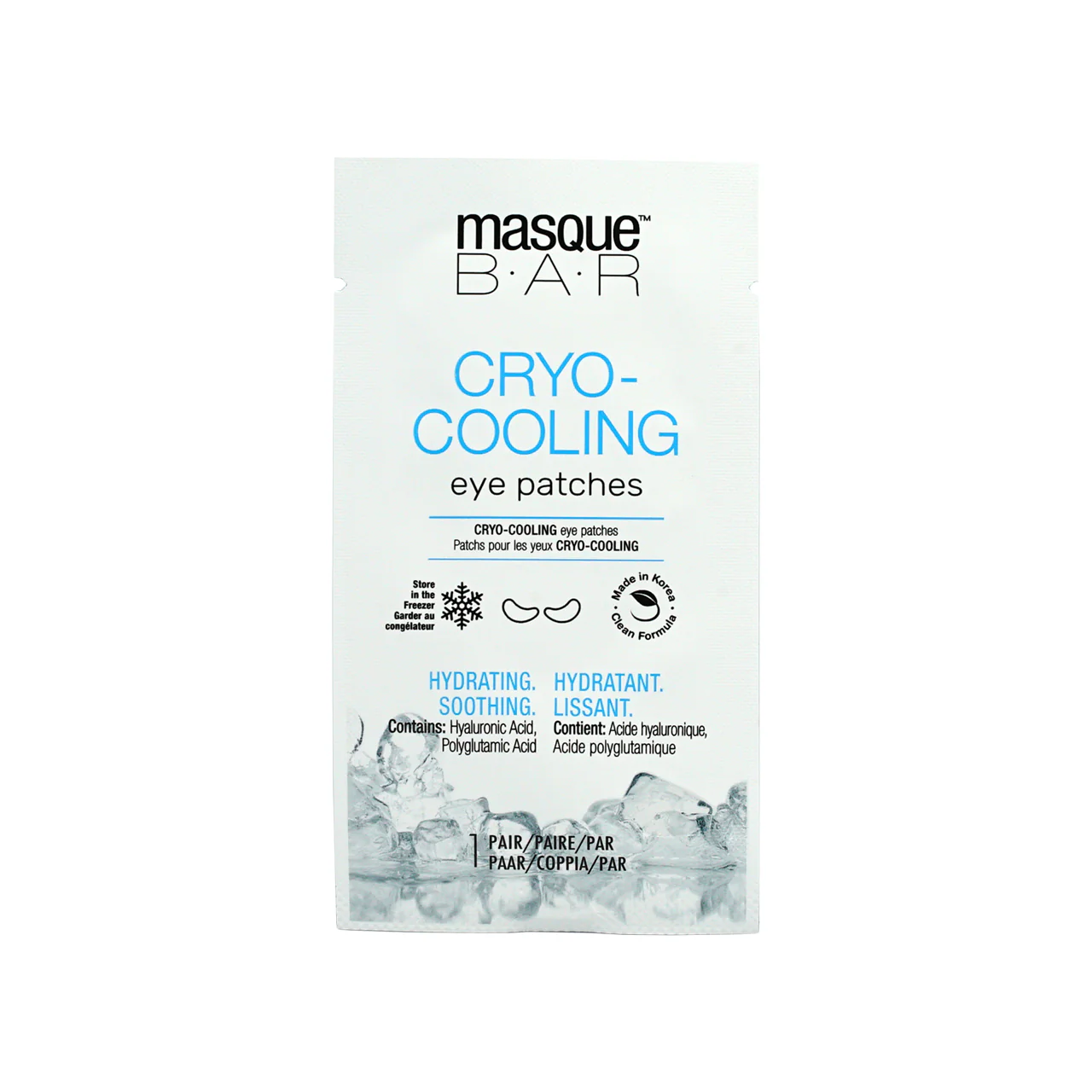 Masque Bar Cryo-cooling Eye Patches 5pairs - Image 3
