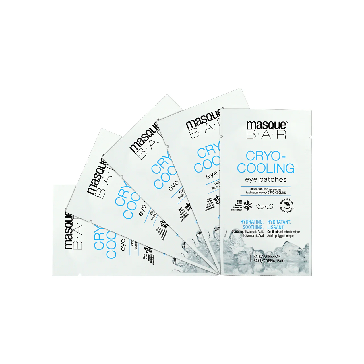 Masque Bar Cryo-cooling Eye Patches 5pairs - Image 5