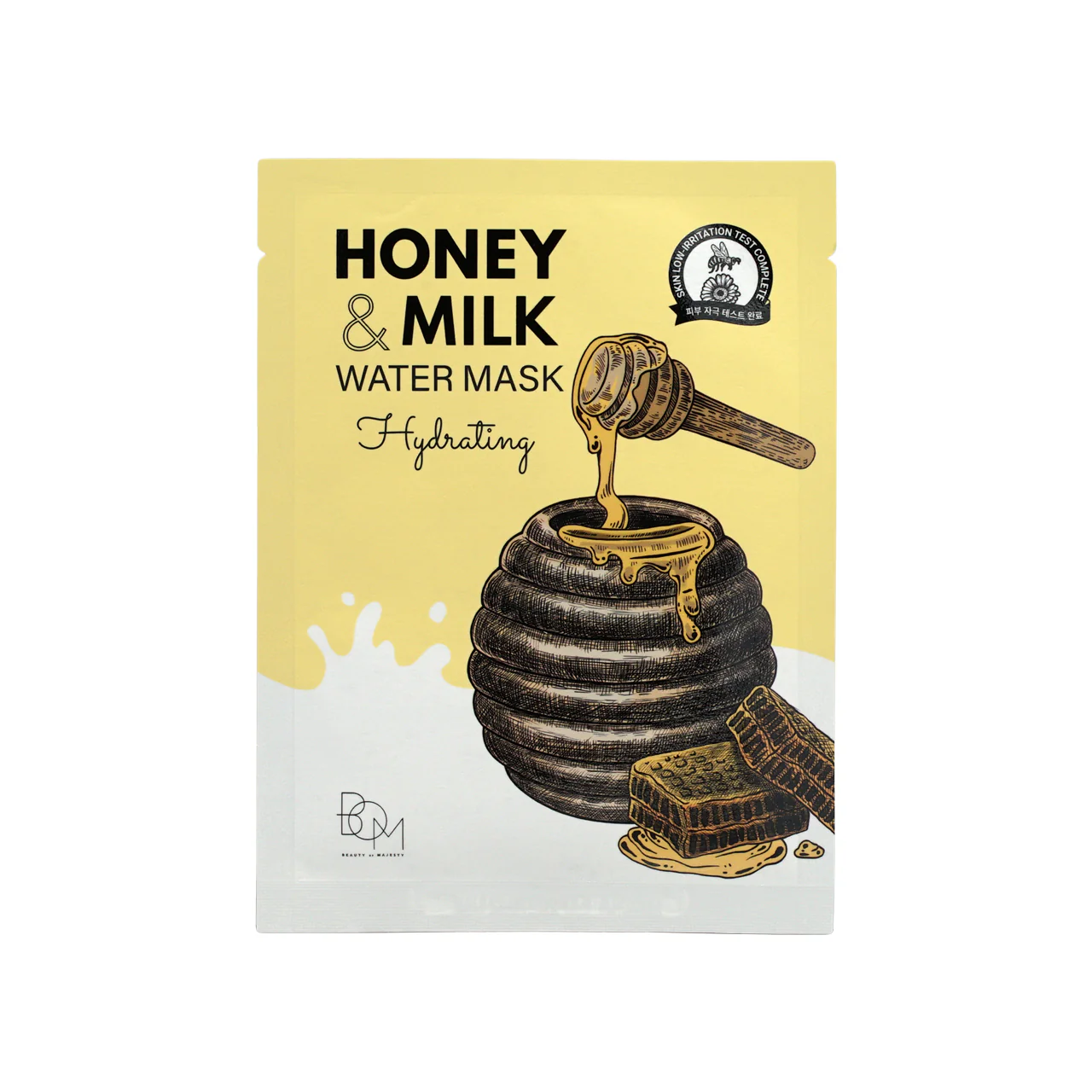 Beauty Of Majesty Honey And Milk Water Mask 5pcs - Image 3