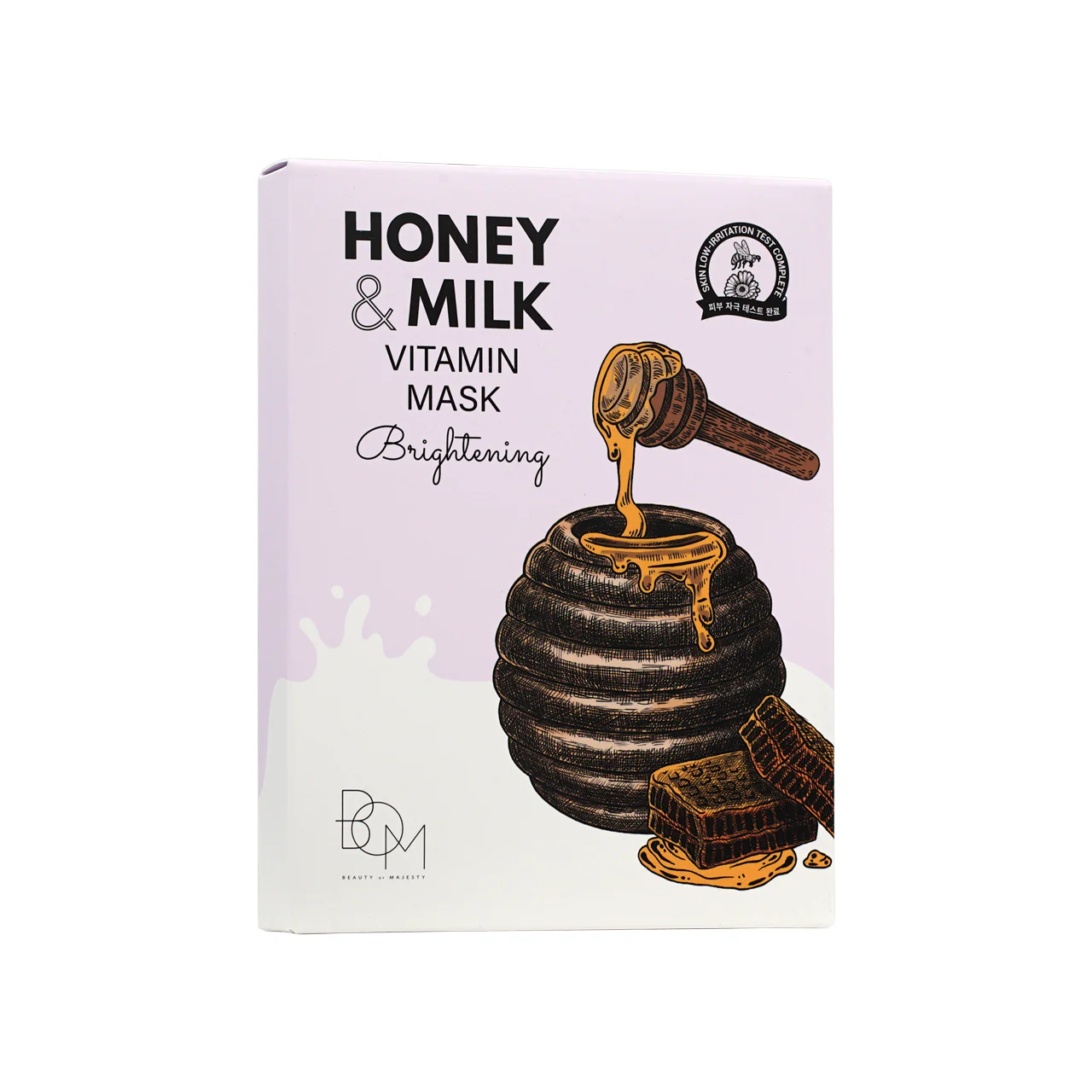 Beauty Of Majesty Honey And Milk Vitamin Mask 5pcs - Image 2