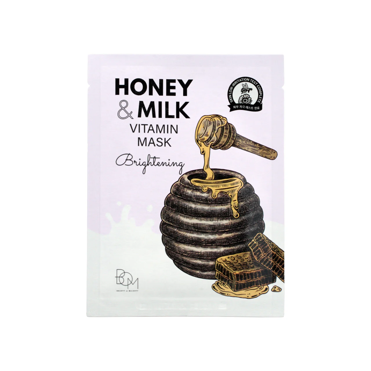 Beauty Of Majesty Honey And Milk Vitamin Mask 5pcs - Image 3