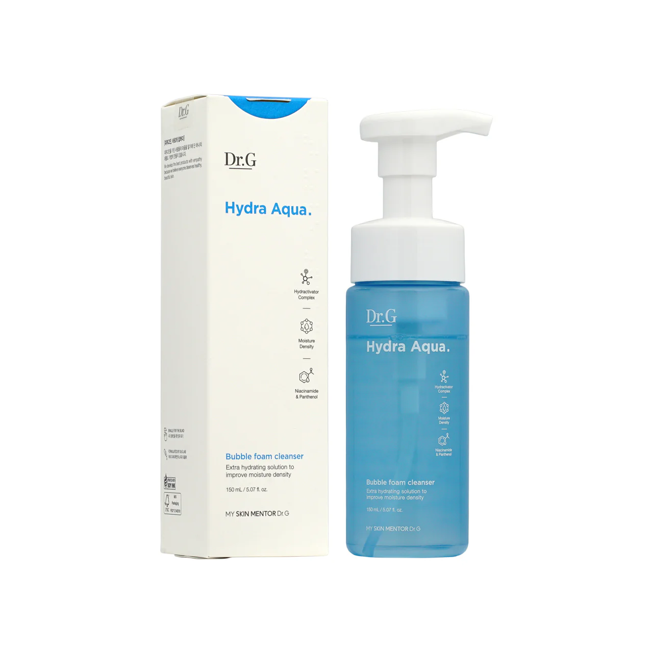 Dr.G Hydra Aqua Bubble Foam Cleanser 150ml