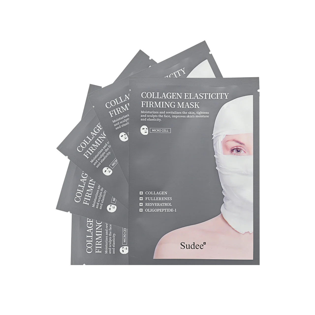 Sudee Collagen Elasticity Firming Mask 5pcs - Image 4