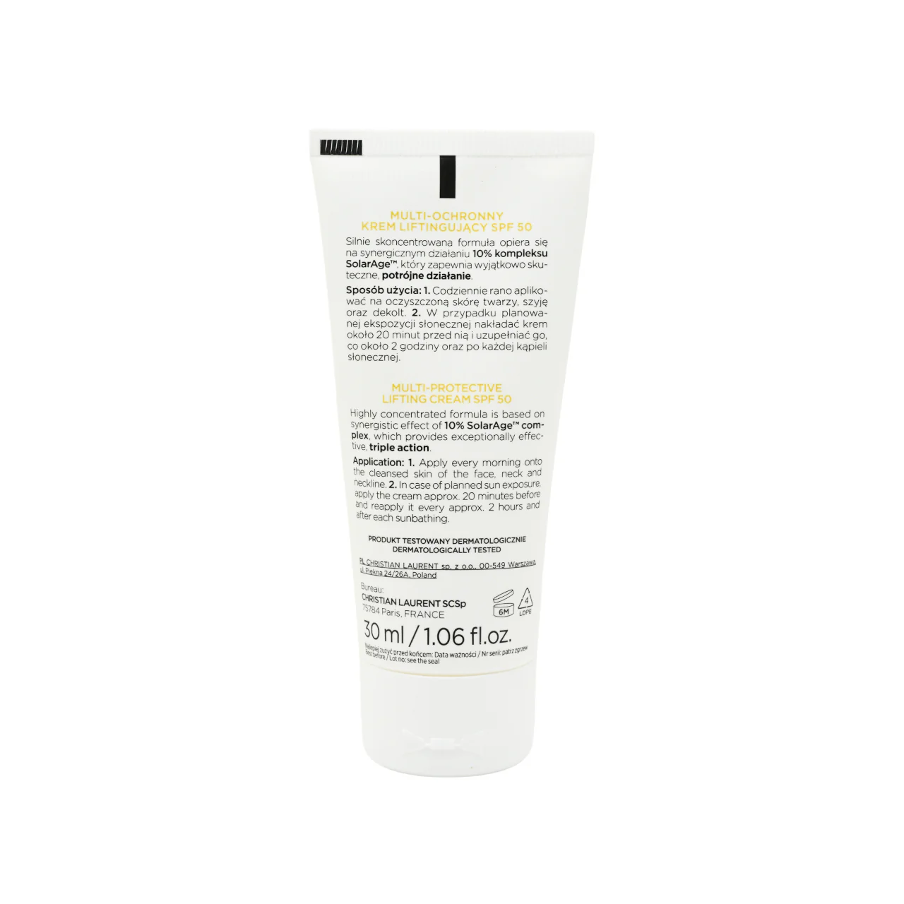 Christian Laurent Multi-protective Lifting Crean SPF50++++ 30ml - Image 3