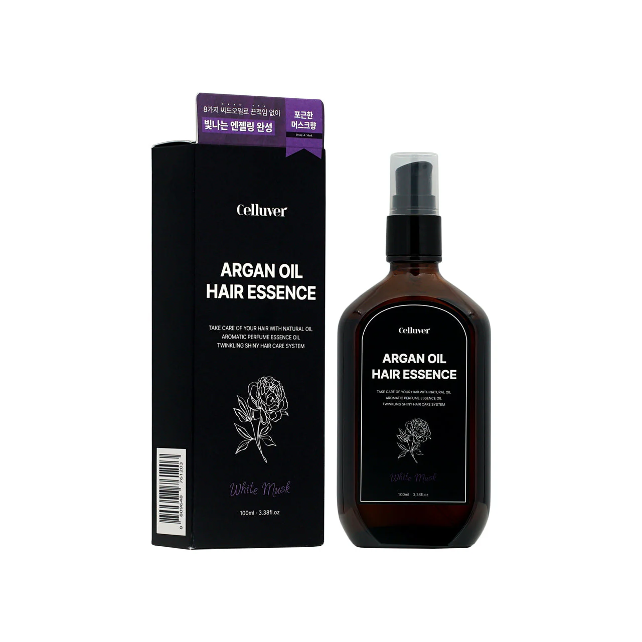 Celluver Hair Perfume Essence Oil White Musk 100ml