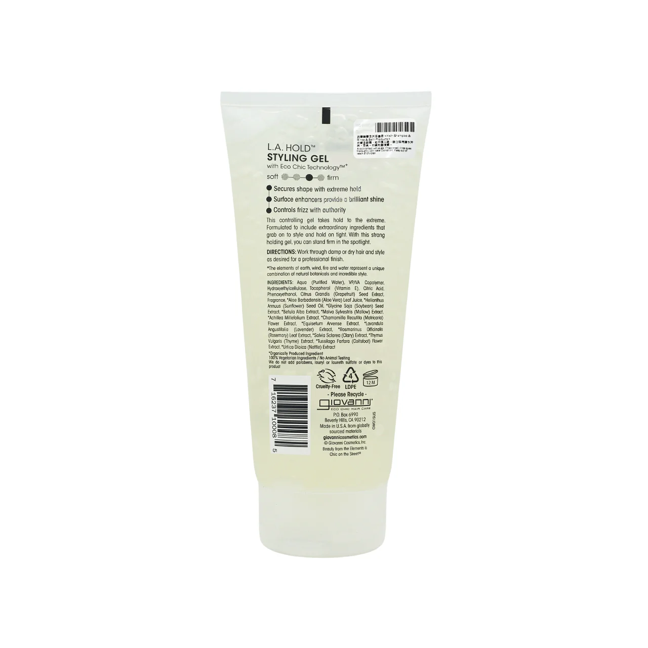 Giovanni L.A. Hold™ Styling Gel 201ml - Image 2