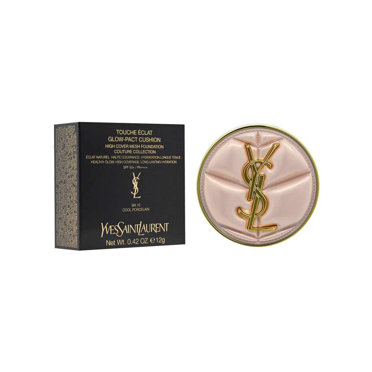 Yves Saint Laurent Touche Éclat Glow-Pact Cushion SPF50+/PA+++ #BR10 1pc