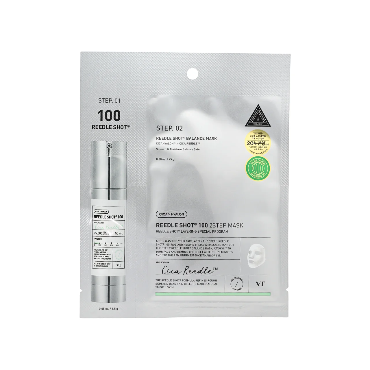 VT Reedle Shot 100 2 Step Mask 5pcs - Image 3
