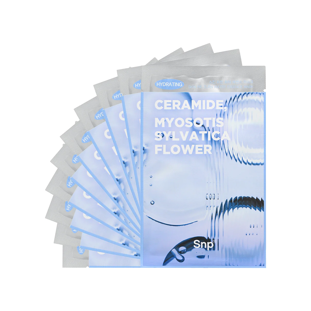 SNP Ceramide Water Essence Mask 10pcs - Image 4