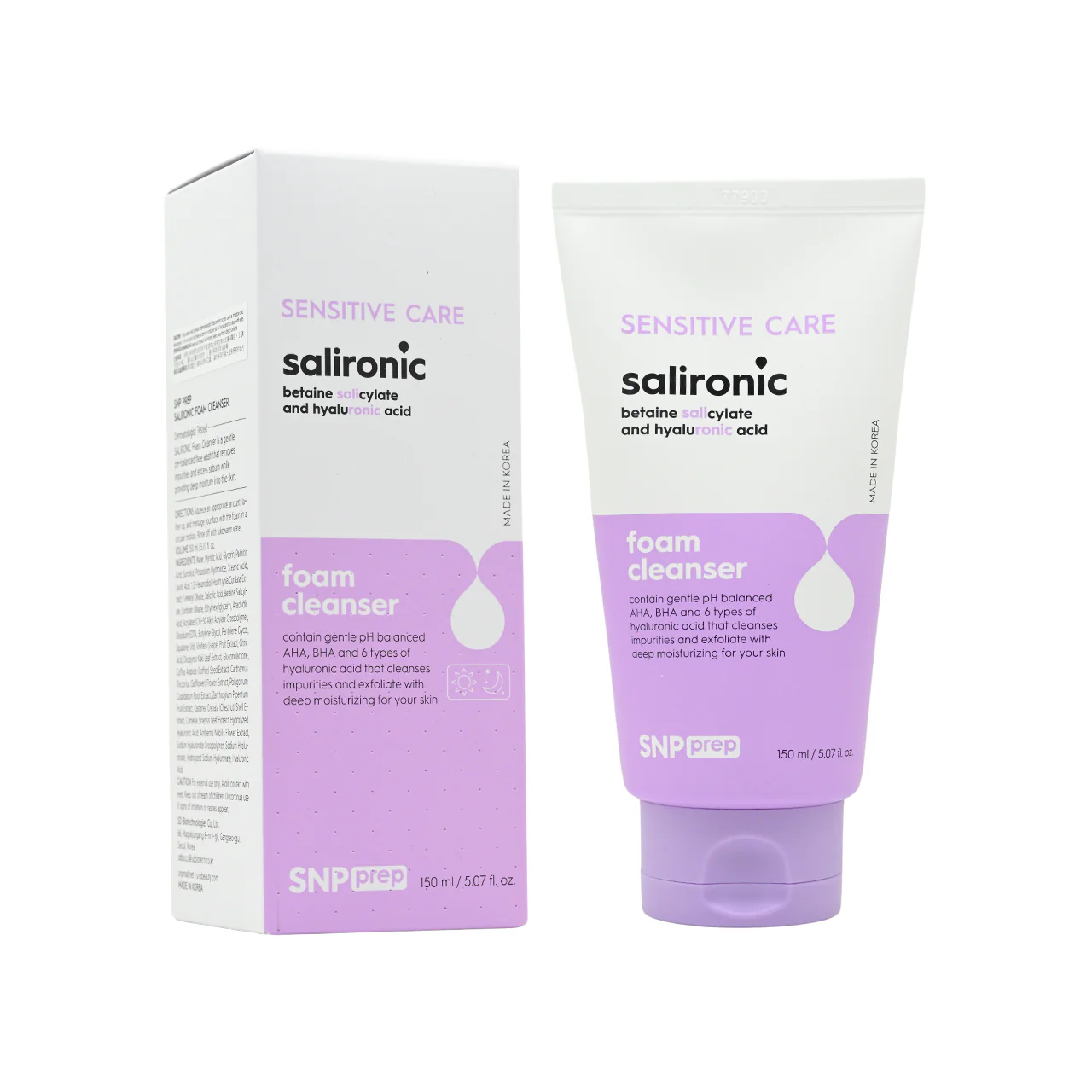 SNP Prep Salironic Foam Cleanser 150ml