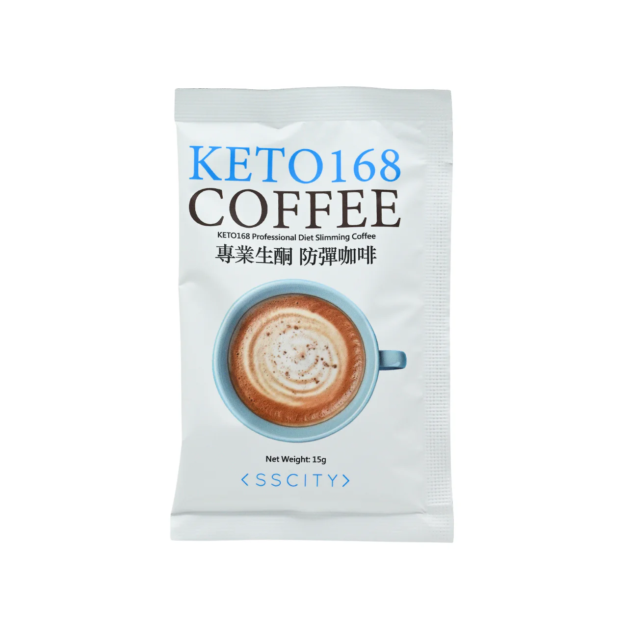 SSCITY KETO168 Professional Diet Slimming Coffee 15g x 10pcs - Image 2