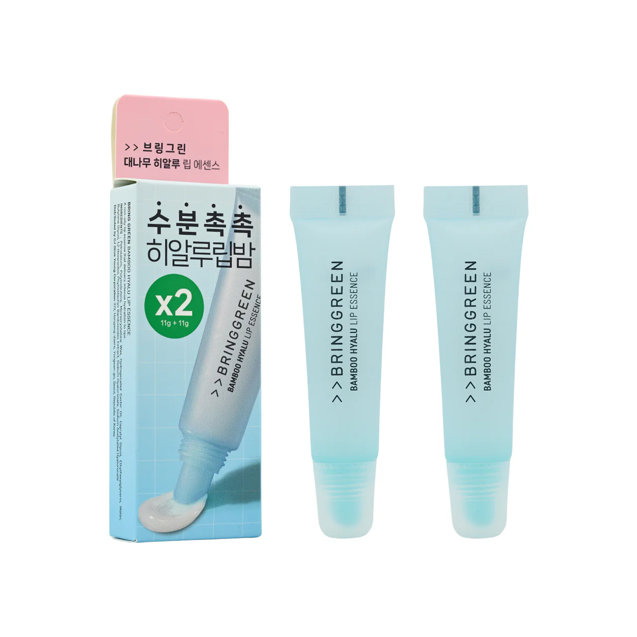 BRINGGREEN Bamboo Hyalu Lip Essence 11g×2