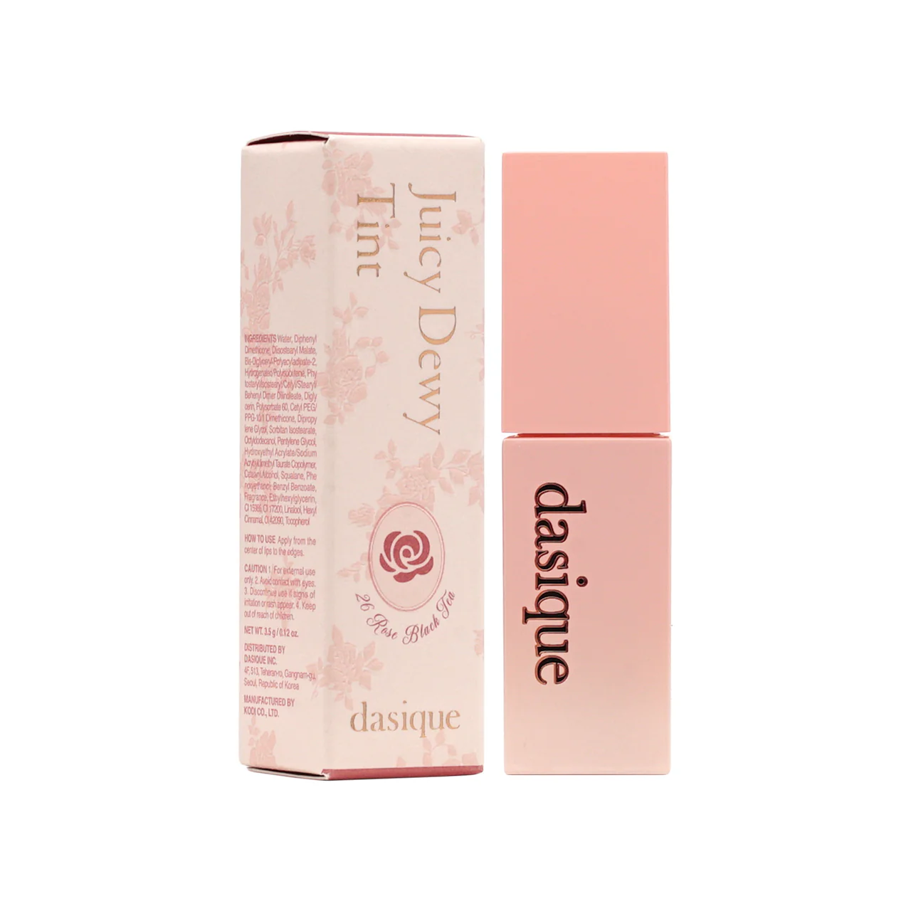 Dasique Juicy Dewy Tint #26 Rose Black Tea 3.5g - Image 2